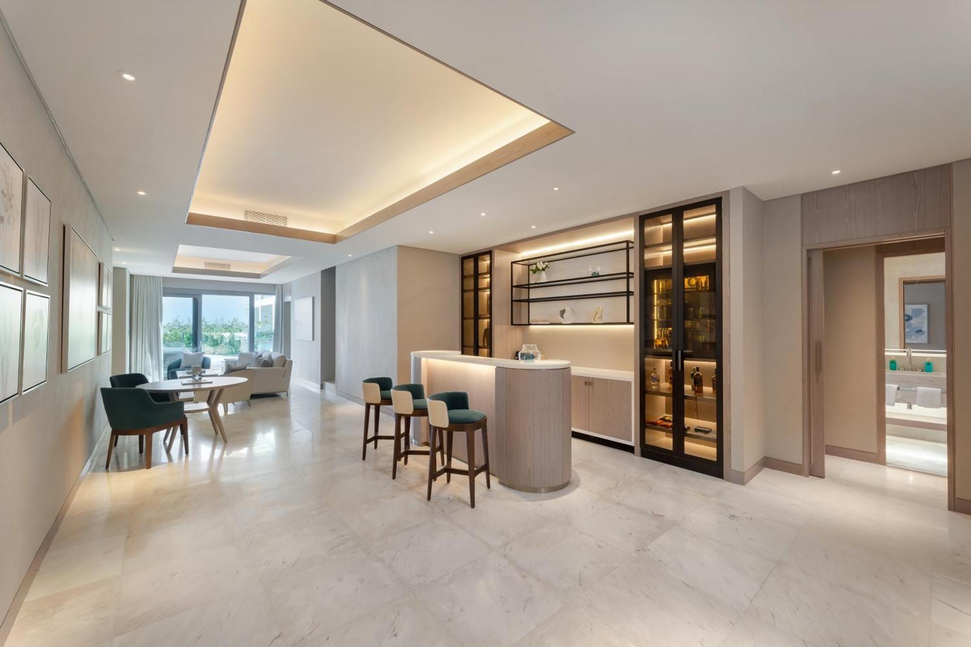 Hotel Five Luxe Dubai Exterior foto The interior of a typical apartment