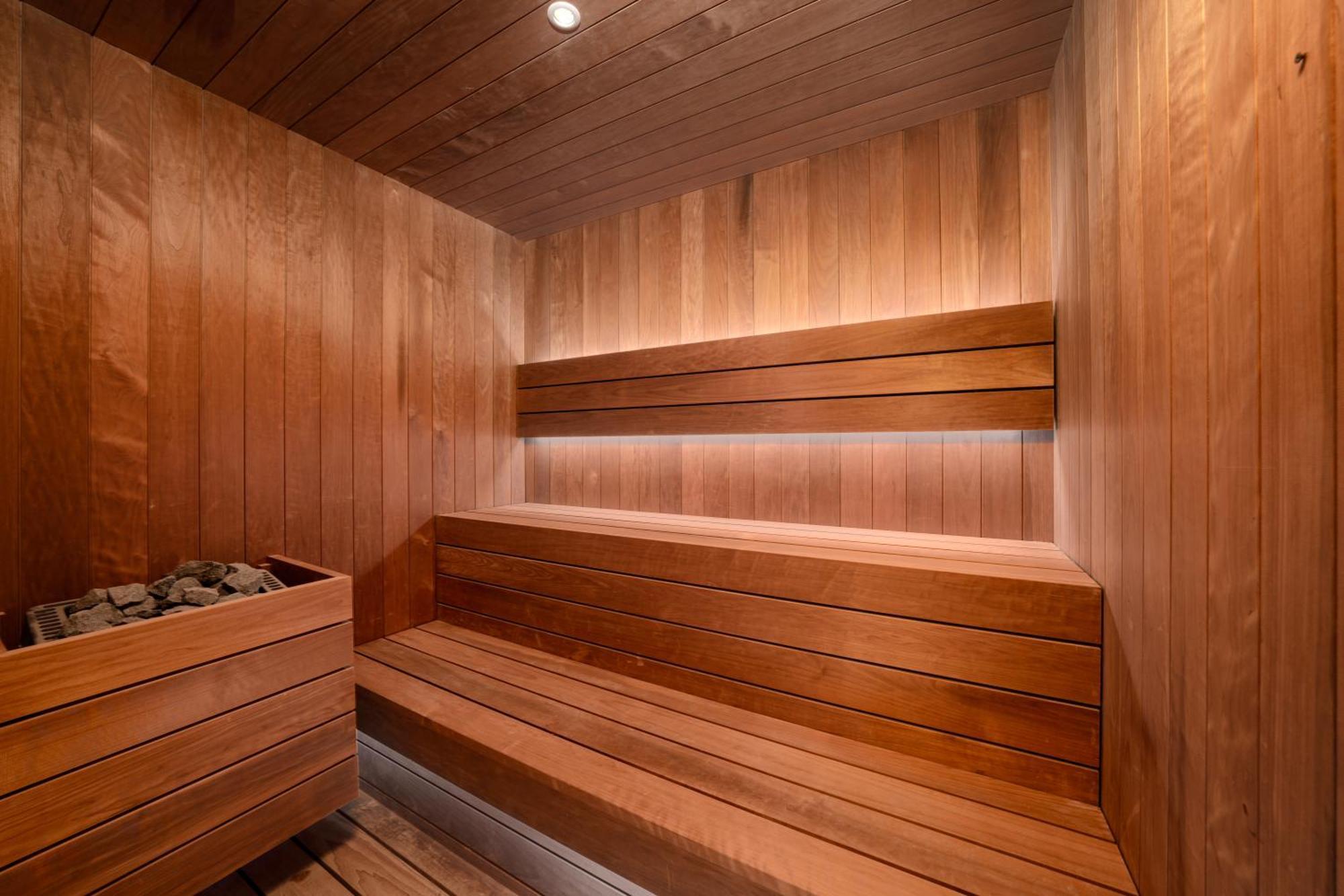 Hotel Five Luxe Dubai Exterior foto A modern Finnish sauna