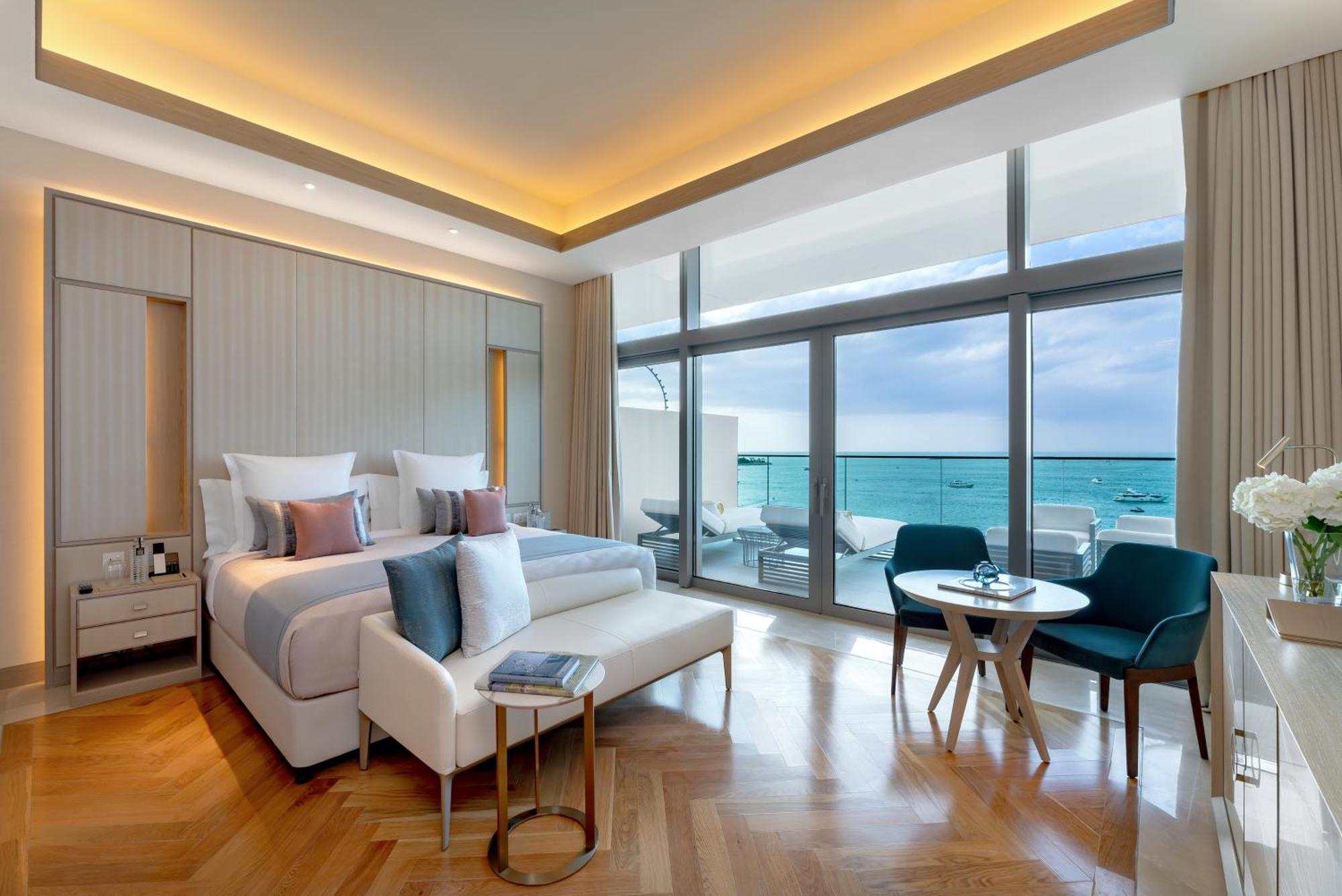 Hotel Five Luxe Dubai Exterior foto A bedroom at the hotel